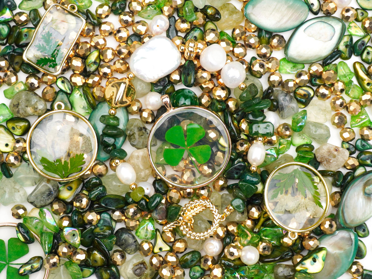 JP0561.翠の四つ葉(天然シリーズ)