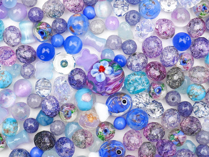 JP0507.あじさい色の恋（とんぼ玉シリーズ）（第46弹）