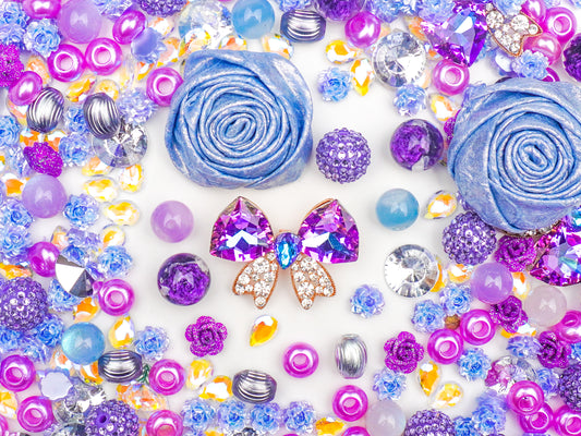 JP0362.ラグジュアリー：すみれのリボン