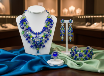 JP0470.ブルージーンベイビー（とんぼ玉シリーズ）（第37弹）