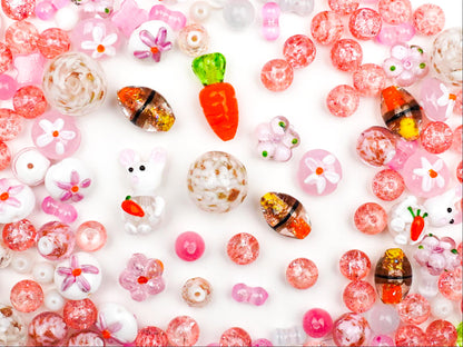 JP0436.もぐもぐバニー（とんぼ玉シリーズ）（第34弹）