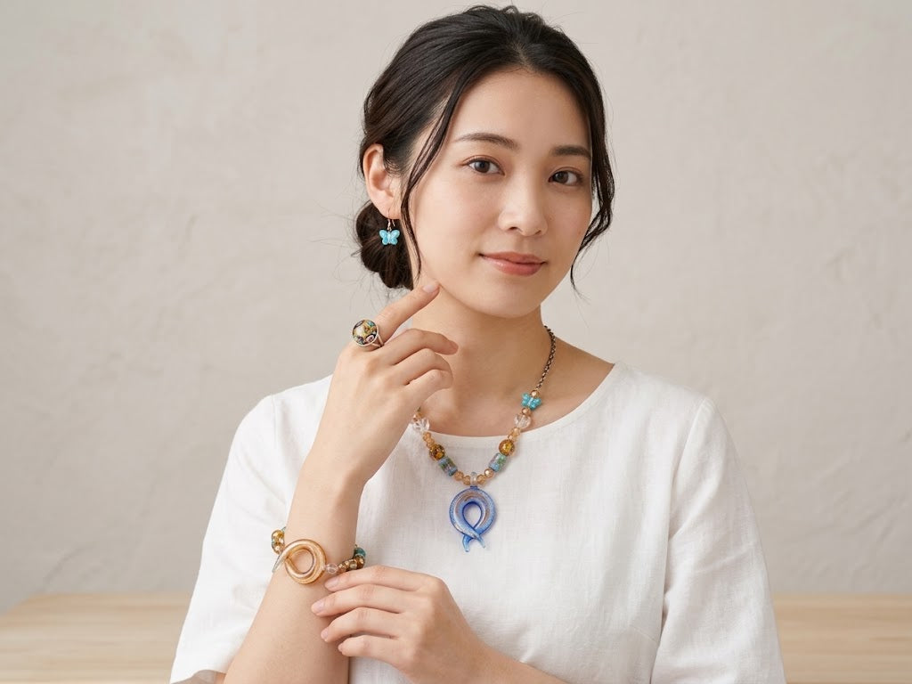 JP0720.ひだまりの魔法（とんぼ玉シリーズ）（第73弹）
