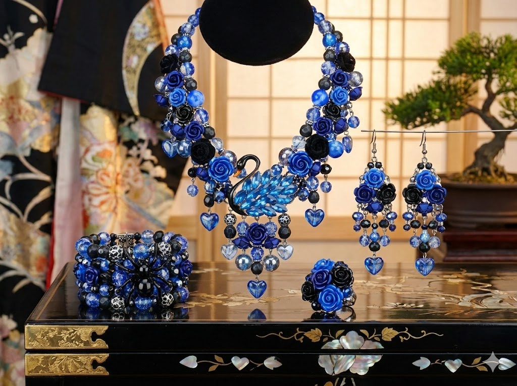 JP0467.ラグジュアリー：真夜中のスワン