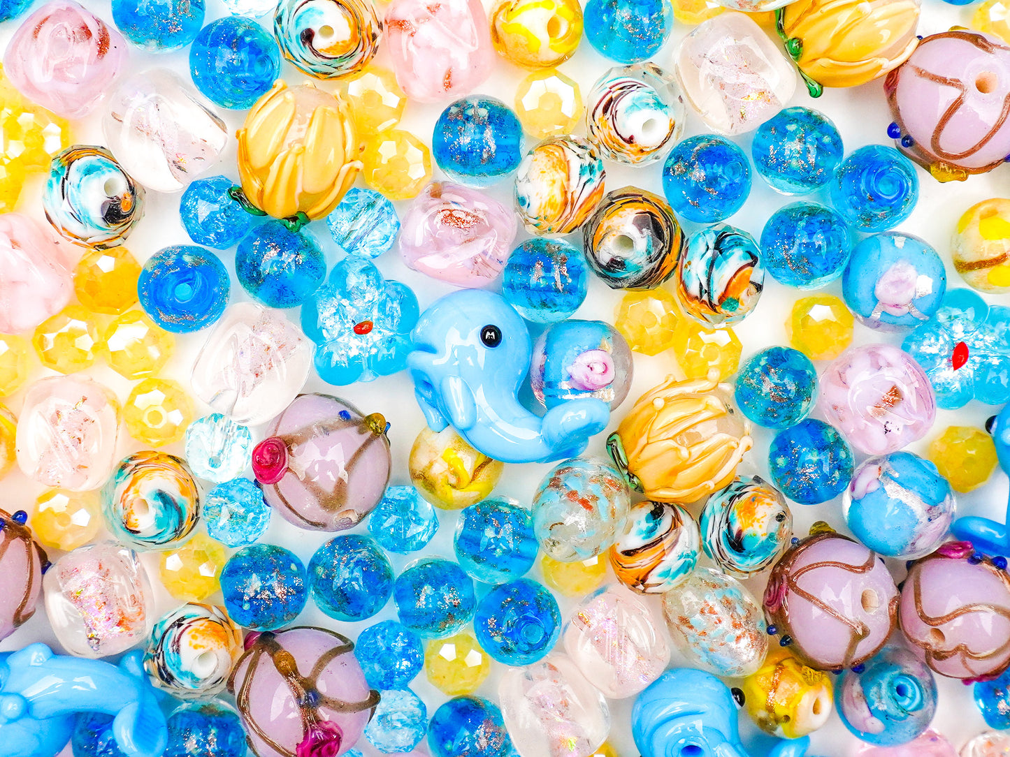 JP0298.マリンパレット（とんぼ玉シリーズ）（夜光）（第21弹）