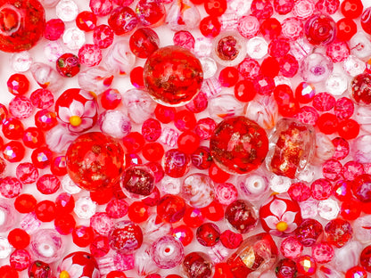 JP0427.ハートのおまじない（とんぼ玉シリーズ）（第32弹）