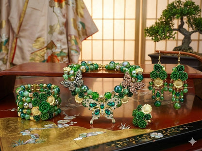 JP0465.ラグジュアリー：癒しのボタニカル