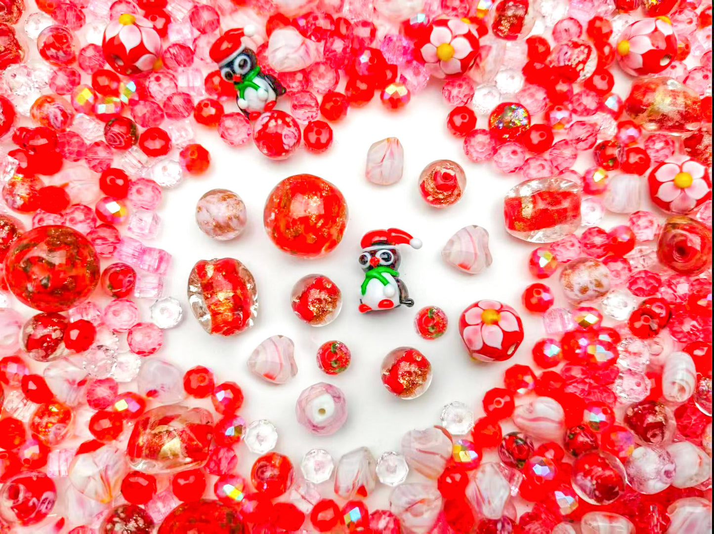 JP0427.ハートのおまじない（とんぼ玉シリーズ）（第32弹）