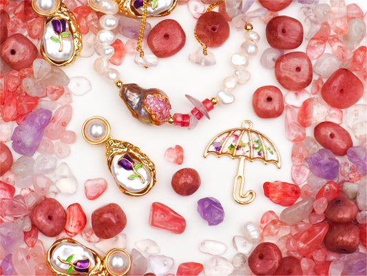 JP0547.雨上がりの花畑（天然シリーズ）