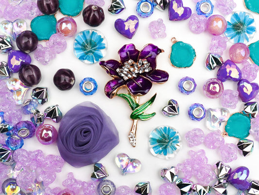 JP0528.ラグジュアリー：魅惑のパープル